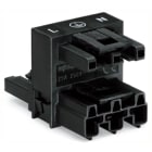 WAGO ITALIA SRL - WAG770-633 DISTRIBUTORE TIPO H 3P COD A 2 LEVE NERO