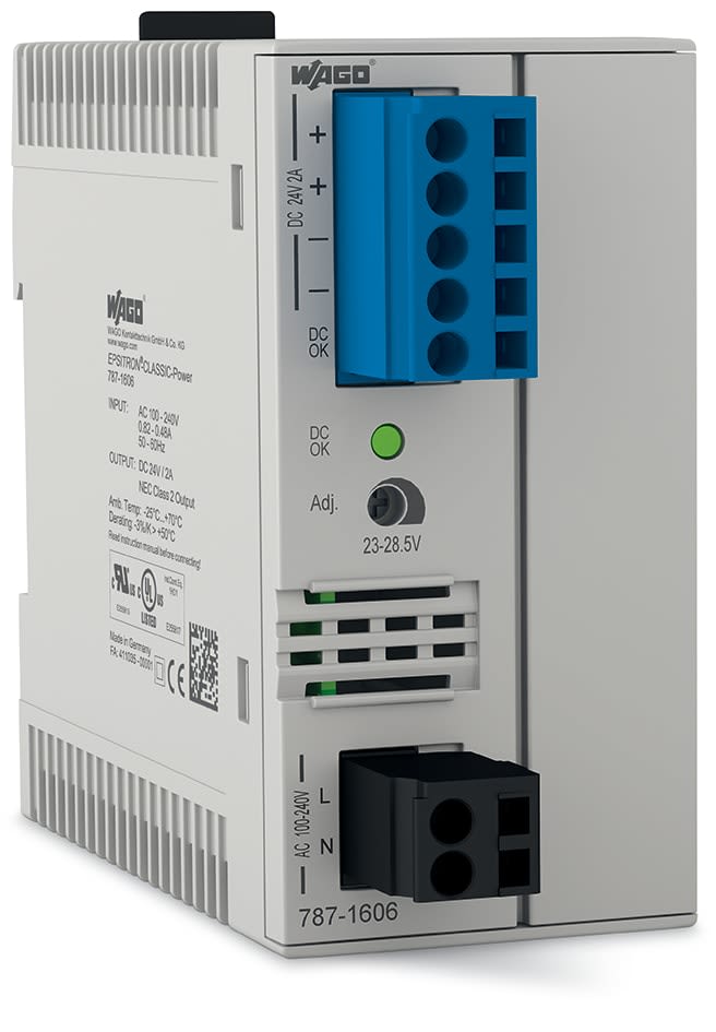 WAGO ITALIA SRL - WAG787-1606 SMPS CLASSIC 1 PH