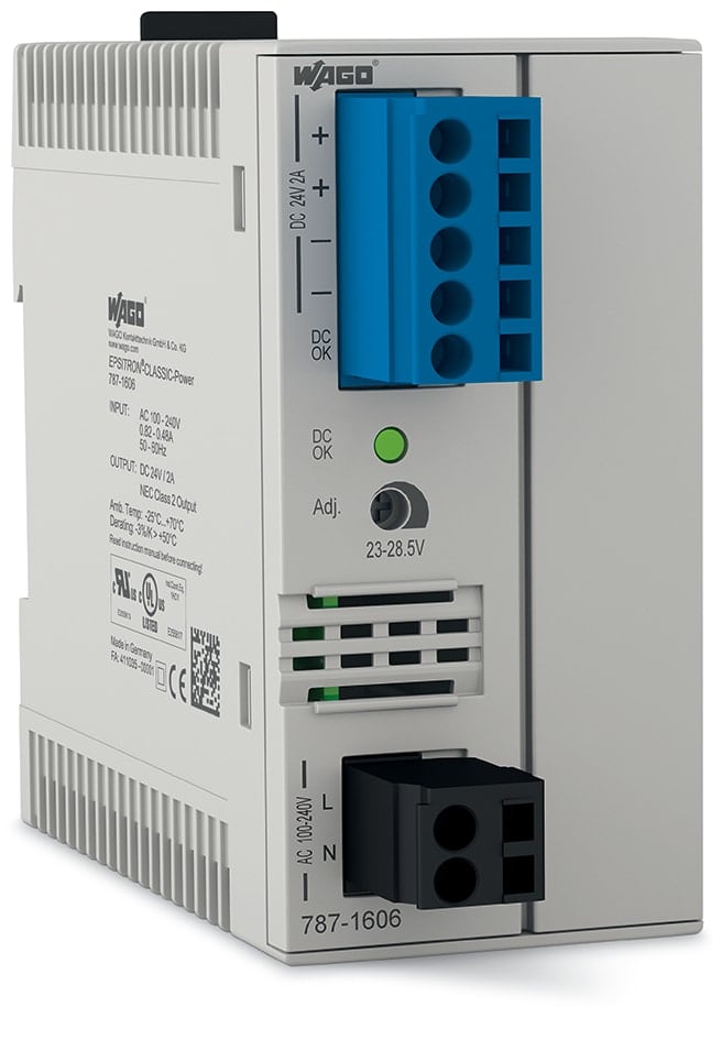 WAGO ITALIA SRL - WAG787-1606 SMPS CLASSIC 1 PH