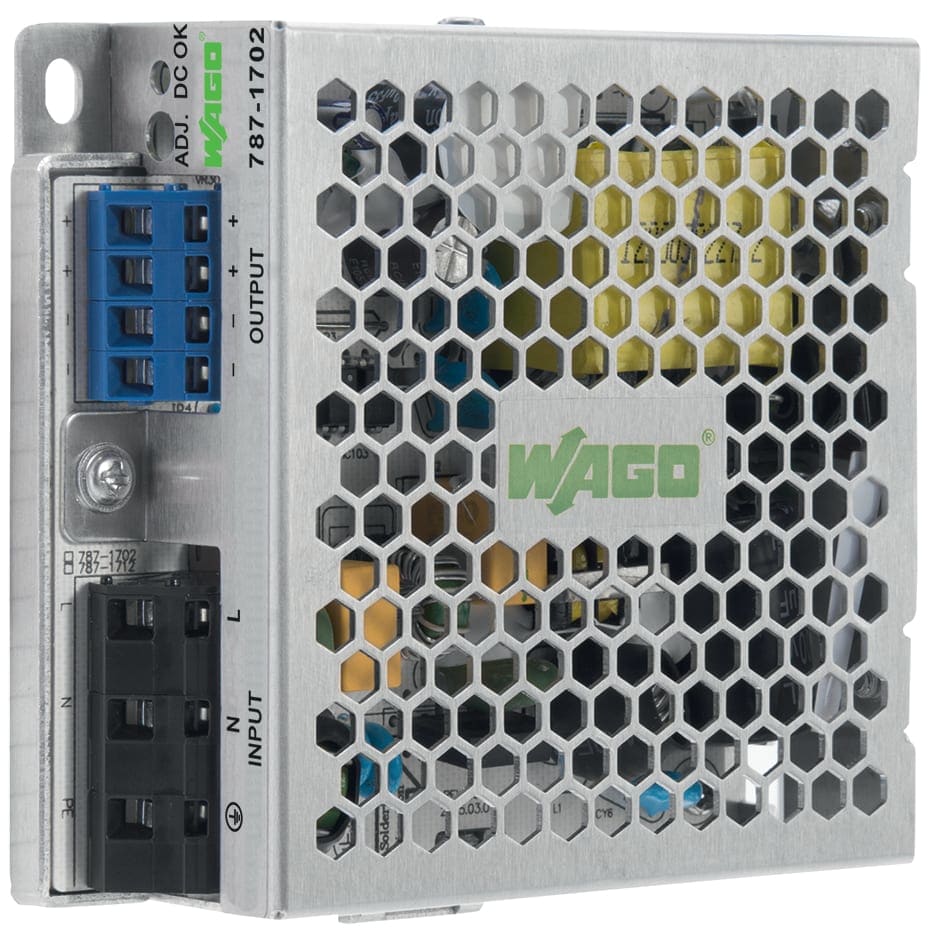 WAGO ITALIA SRL - WAG787-1702 ALIM ECO 1PH T U 24VDC C U 1,25A LED DC-