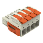WAGO ITALIA SRL - WAG832-1104/037-000 SPINA F LEVA 16MMQ 10,16 4P NO INV LEVE