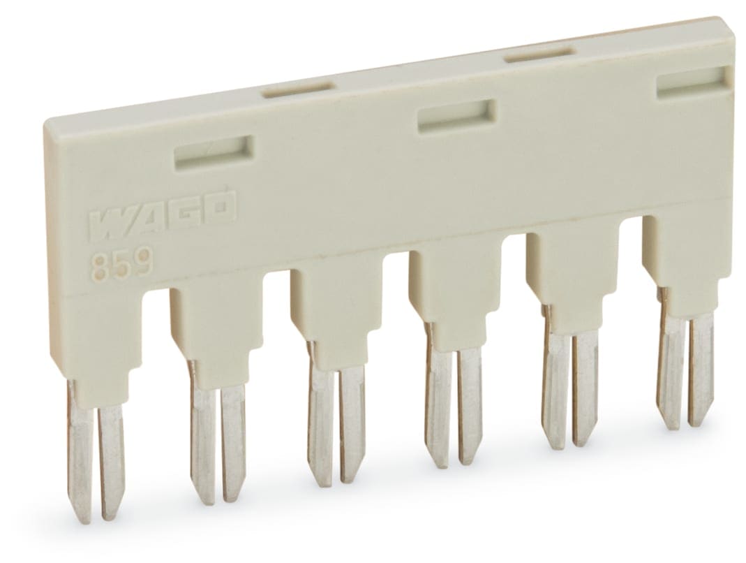WAGO ITALIA SRL - WAG859-406 Ponticello per slot per ponticello, grig