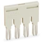 WAGO ITALIA SRL - WAG870-404 PONTICELLO 4 PASSO ISOLATO GRIGIO CHIARO