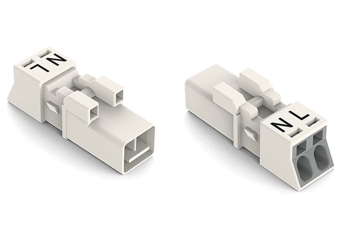 WAGO ITALIA SRL - WAG890-232 SPINA 2 POLI 1,50 MMQ BIANCO
