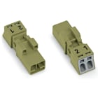 WAGO ITALIA SRL - WAG890-272 SPINA 2 POLI 1,50 MMQ VERDE CHIARO