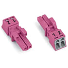 WAGO ITALIA SRL - WAG890-282 PRESA 2 POLI COD B 1,50 MMQ ROSA