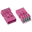 WAGO ITALIA SRL - WAG890-294 SPINA 4 POLI 1,50 MMQ ROSA