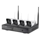 COMELIT GROUP SPA - COEWIKIT040A KIT WI-FI, WINVR040A, 4 WICAM010A, HDD 1