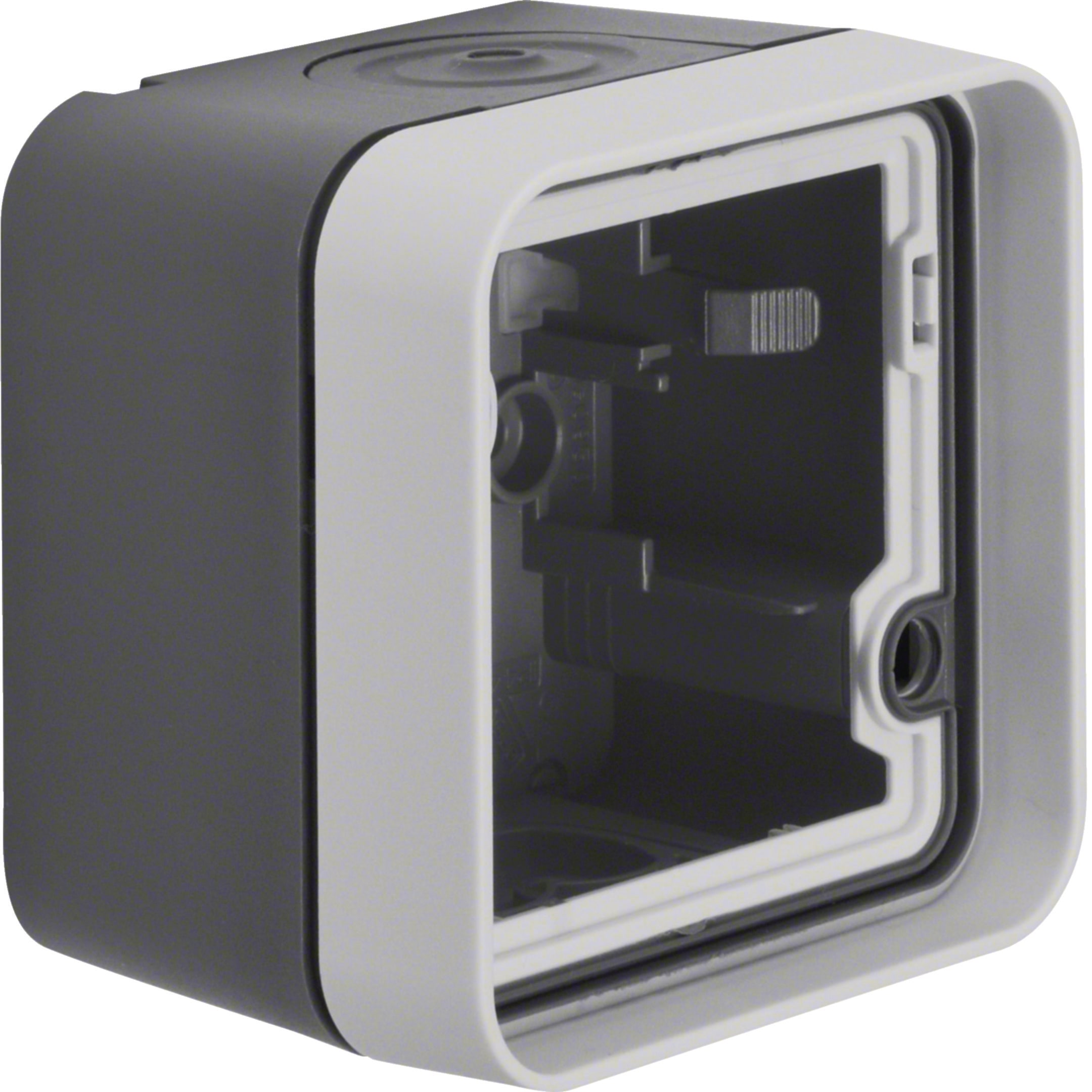 BERKER - BRKWNA671 SCAT.+ CORN.A PARETE W1 GRIGIO/GRIGIO OP