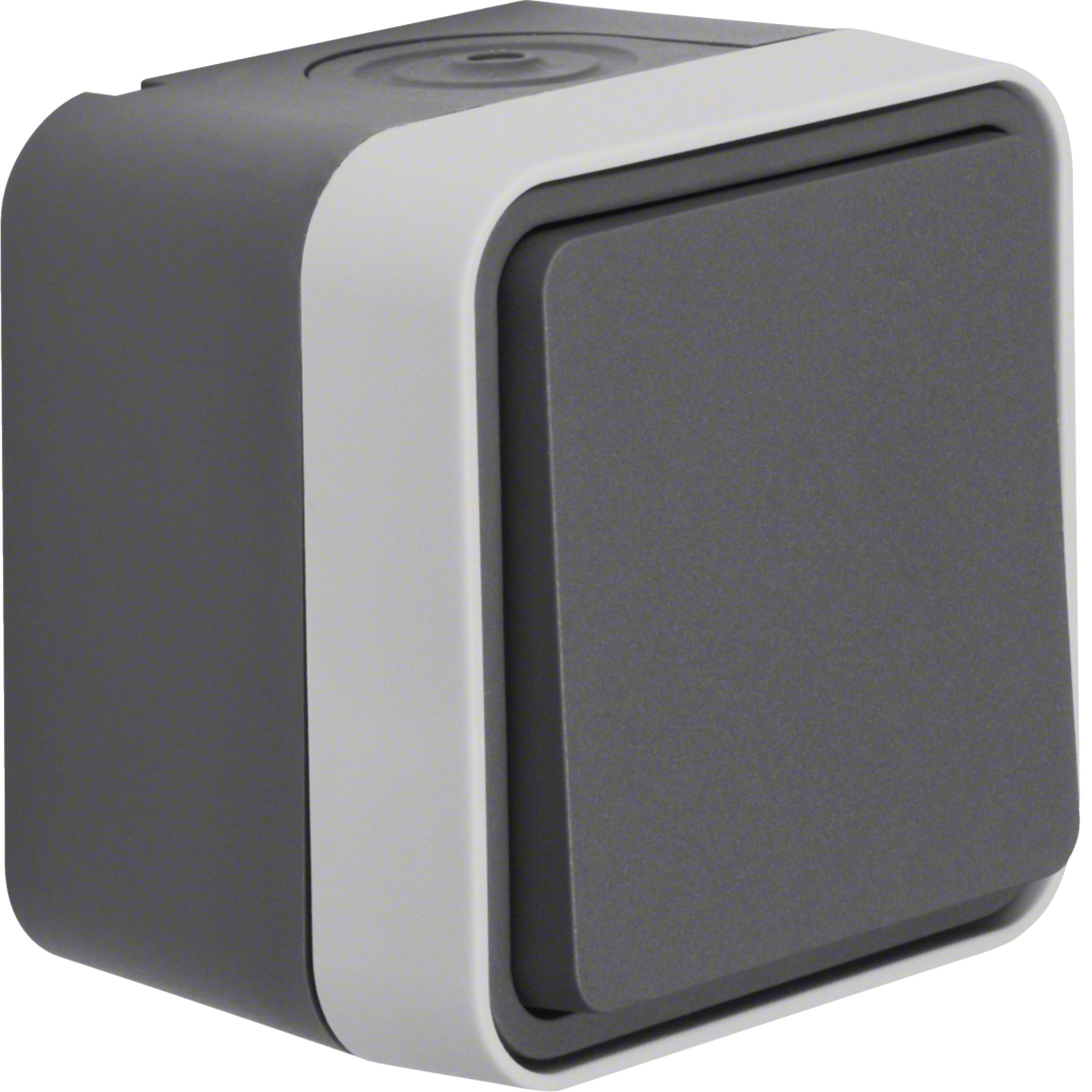 BERKER - BRKWNC011 DEVIAT.A PARETE W1 GRIGIO/GRIGIO OP.