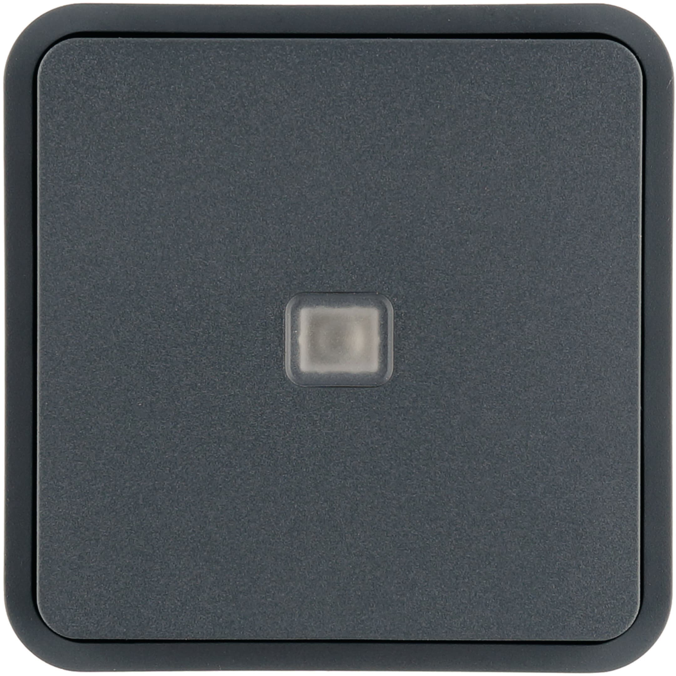 BERKER - BRKWNT912 BILANCIERE CON LENTE W.1 GRIGIO