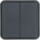 BERKER - BRKWNT944 BILANCIERE DOPPIO W.1 GRIGIO