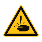 CEMBRE SPA - CEM207901 ETICH.AVV.WS-RE RISCHIO PUNTURA 25MM.