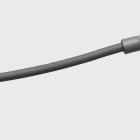 IGUZZINI ILLUMINAZI - IGZ3.6154.015.0 BRACCIO CURVO FE. ZINC.C/FLANG.L=900 PAL