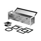ELDON AUSTRIA GMBH - HOFF66W24SS Sezione dritta da 24", F22: Inossidabile passante 4X WW