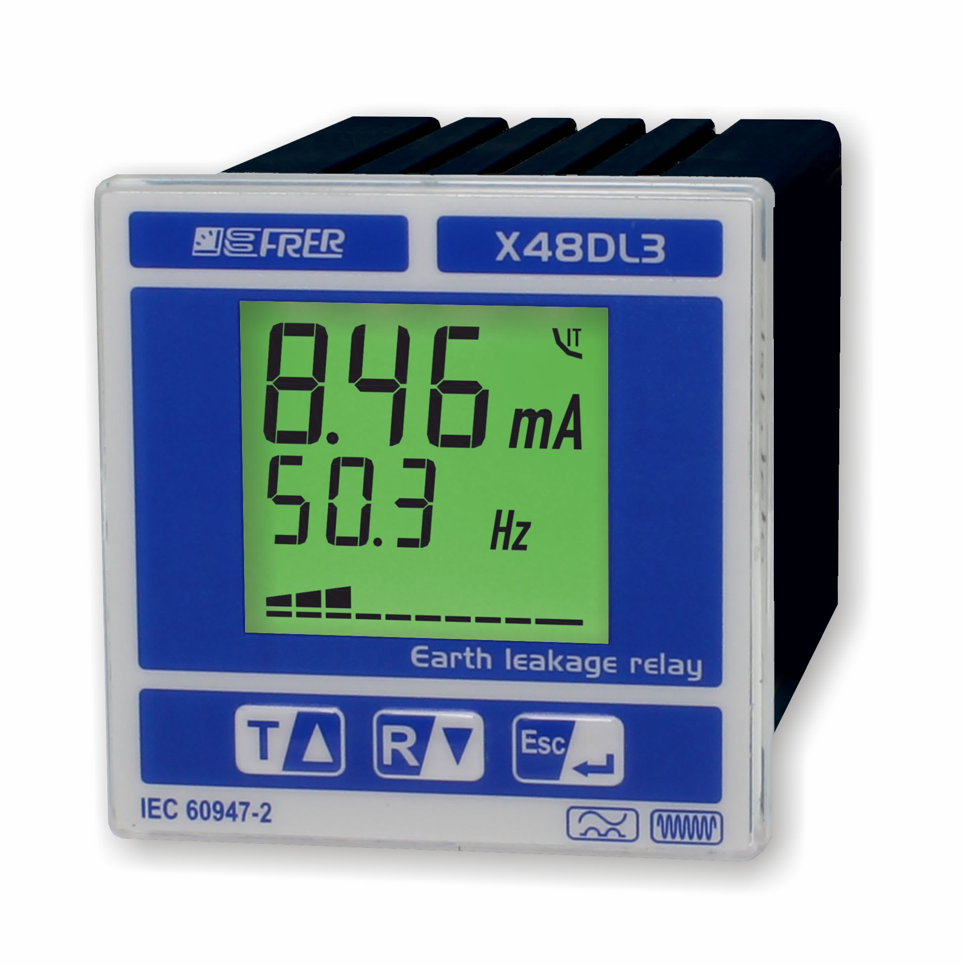 FRER SRL - FREX48DL3030R10H REL  TIPOF 48X48 T.R.IN.,80 260VAC/DC