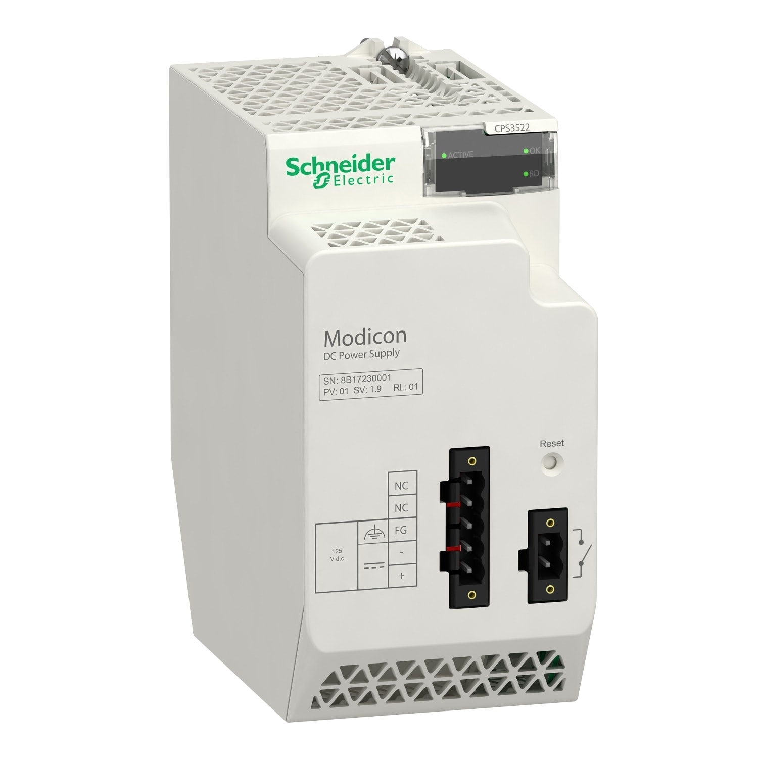 SCHNEIDER ELECTRIC - SNRBMXCPS3522 ALIMENTATORE RID. 125 VDC 40W
