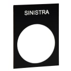 SCHNEIDER ELECTRIC - SNRZB2BY2610 TARGHETTA SINISTRA