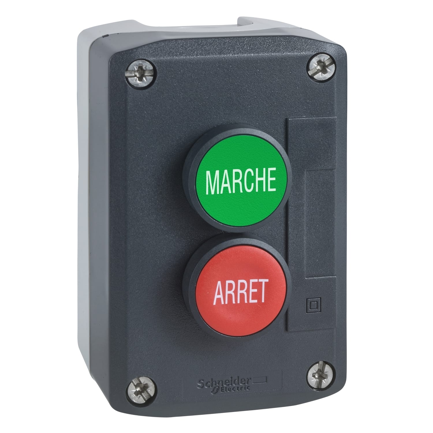 SCHNEIDER ELECTRIC - SNRXALD224 Pulsantiera XAL-D - funzione marcia o arresto - 1 NO+ 1 NC
