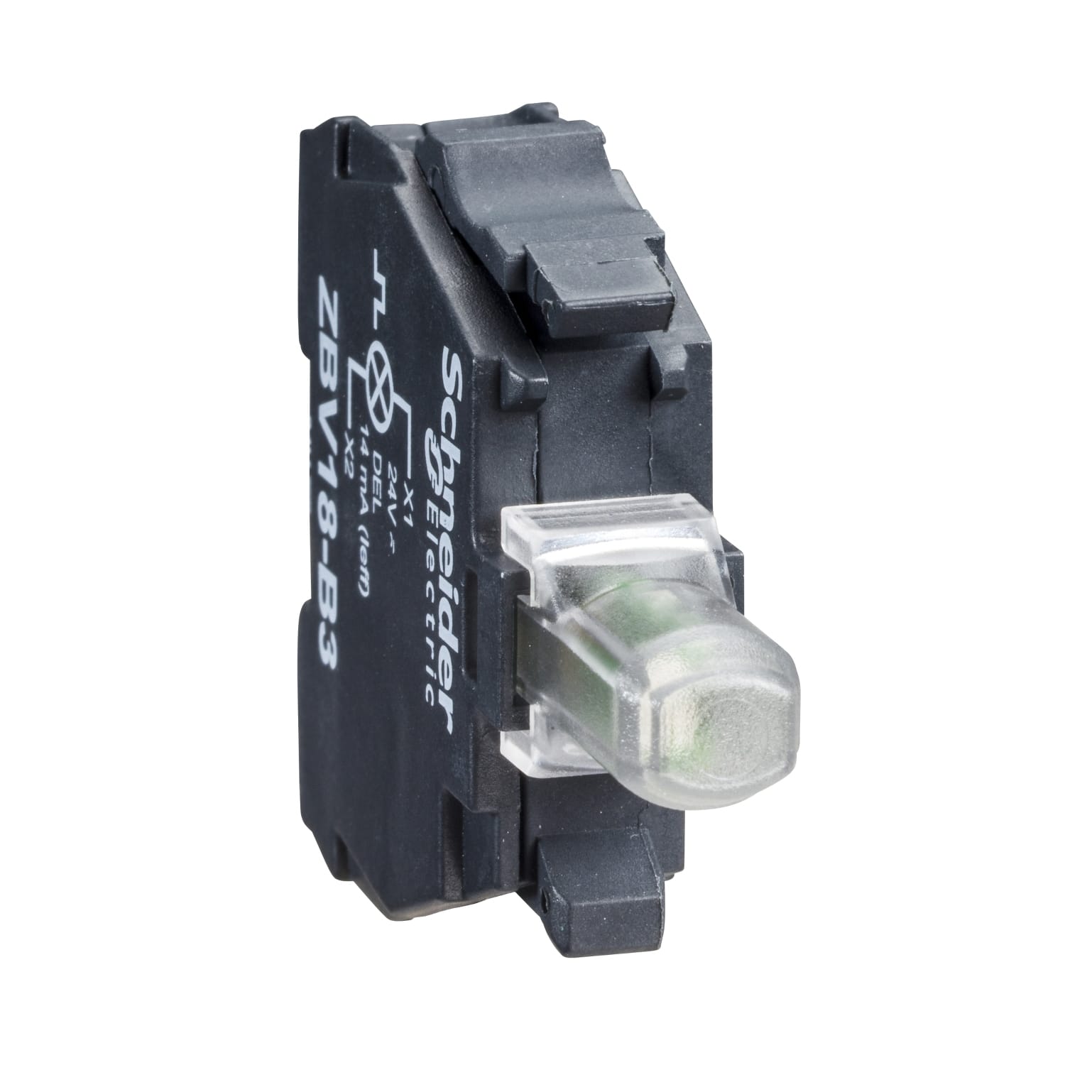 SCHNEIDER ELECTRIC - SNRZBV18B1 Elemento luminoso- Ø22 - LED universale lampeggiante- 24 Vac/dc a vite