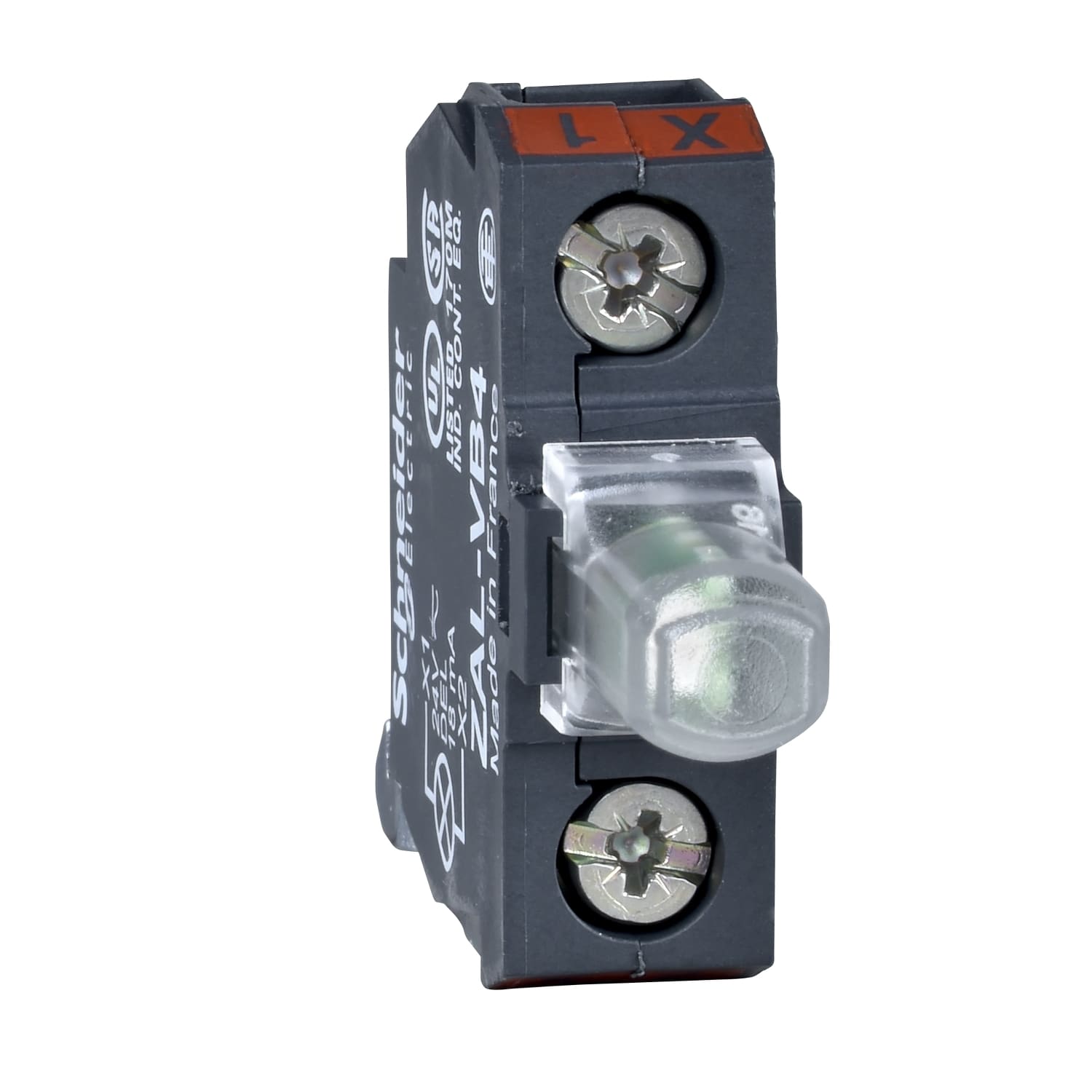 SCHNEIDER ELECTRIC - SNRZALVG1 Elemento luminoso per pulsantiere - bianco- LED integrato - 48..120 V