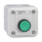 SCHNEIDER ELECTRIC - SNRXALE1011 Pulsantiera XAL-E - 1 pulsante filoghiera - ad impulso - verde - 1 NO