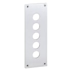 SCHNEIDER ELECTRIC - SNRXAPE305 Einbauplatte, XAP-E, Metall, 5 horizonta