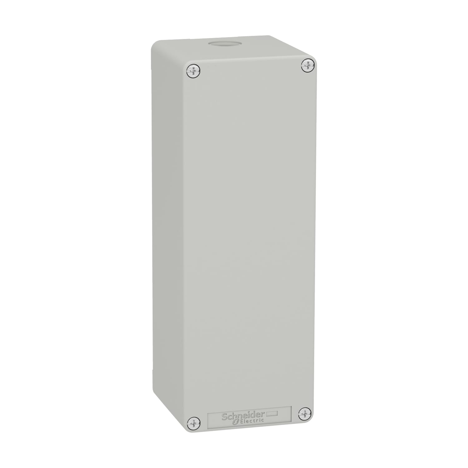 SCHNEIDER ELECTRIC - SNRXAPD44 PULSANTIERA IN METALLO GRIGIA NON FORATA