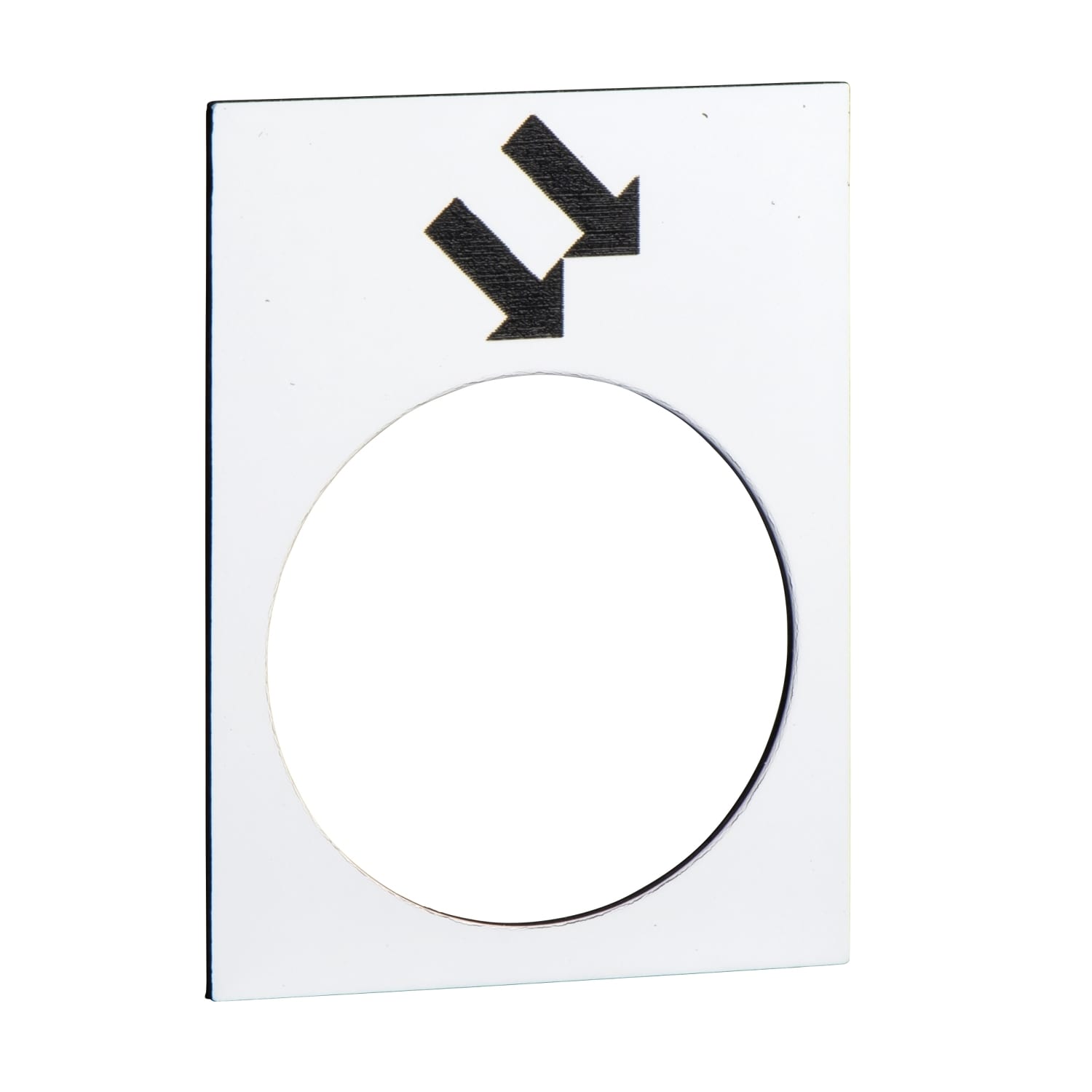 SCHNEIDER ELECTRIC - SNRZB2BY4914 Etichetta - 30×40mm - bianco - avanti, veloce