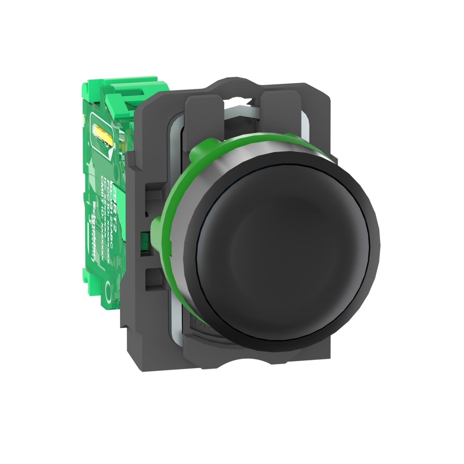 SCHNEIDER ELECTRIC - SNRZB5RTA2 Pulsante trasmettitore completo ZB5R, capsula nera