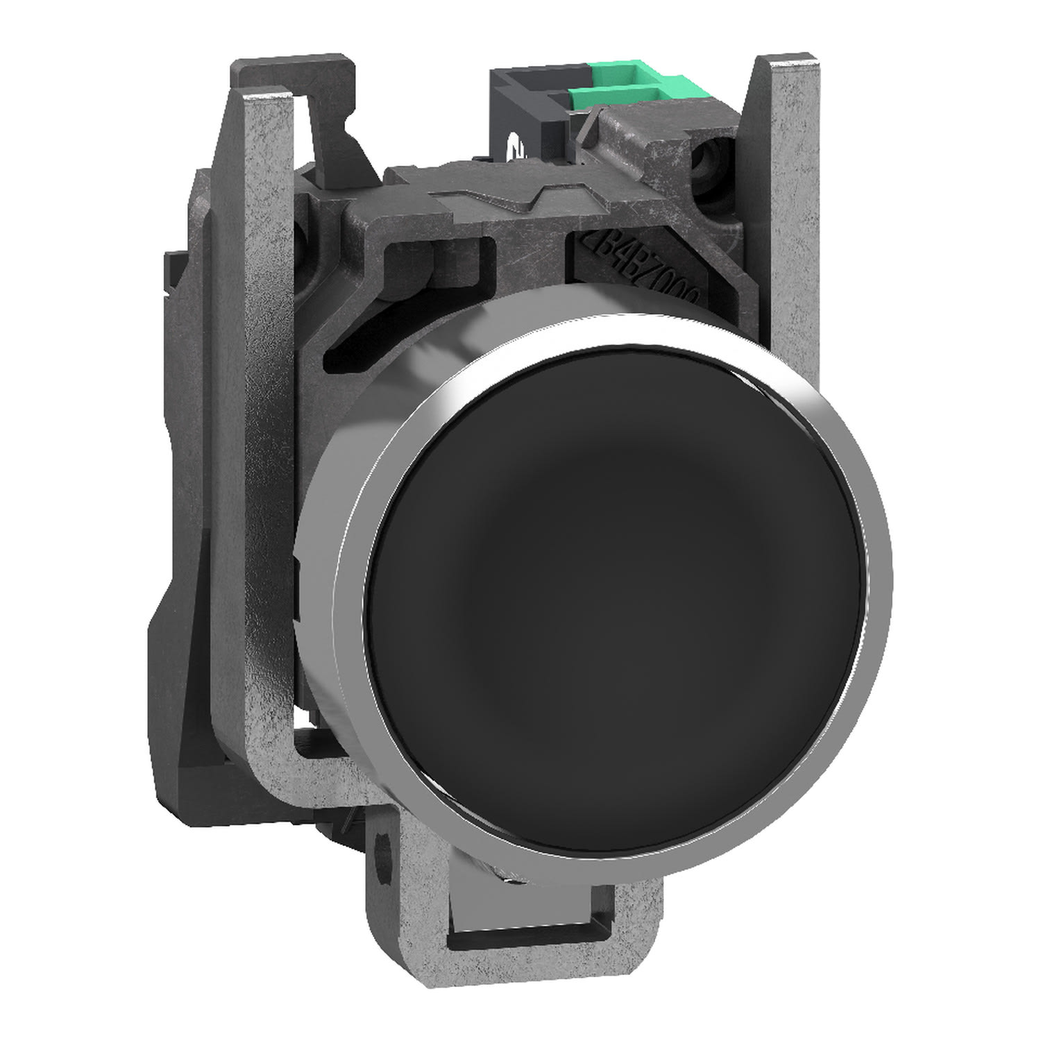 SCHNEIDER ELECTRIC - SNRXB4BA215 Pulsante nero 1NO push-in