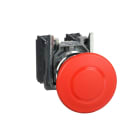 SCHNEIDER ELECTRIC - SNRXB4BT845 Pulsante arresto emergenza Ø22 testa fungo Ø40 rosso premere tirare 1NC+1NO