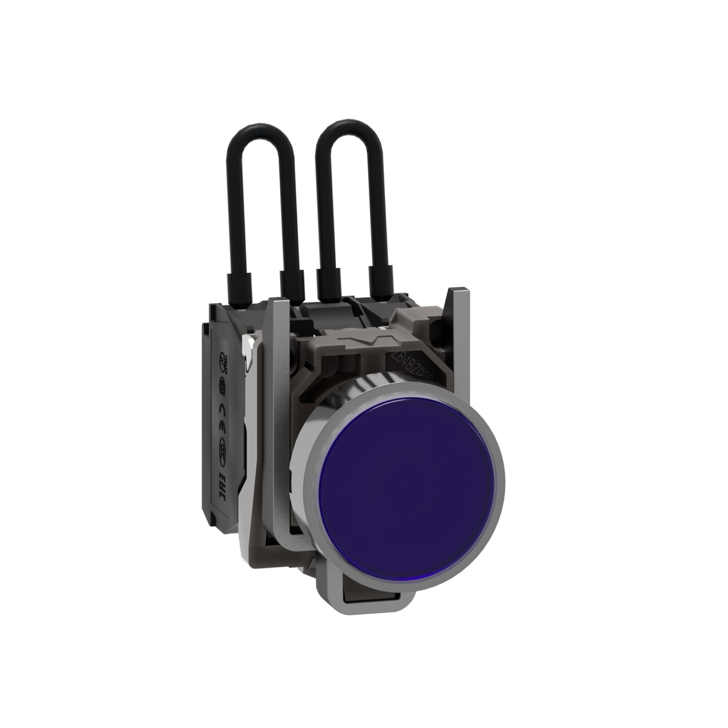 SCHNEIDER ELECTRIC - SNRXB4BW26G5 PULSANTE TEST LAMP.SPIA BLU 110 120V