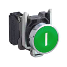 SCHNEIDER ELECTRIC - SNRXB4BA3311 Pulsante verde Ø22 - filoghiera ad impulso - 1NO