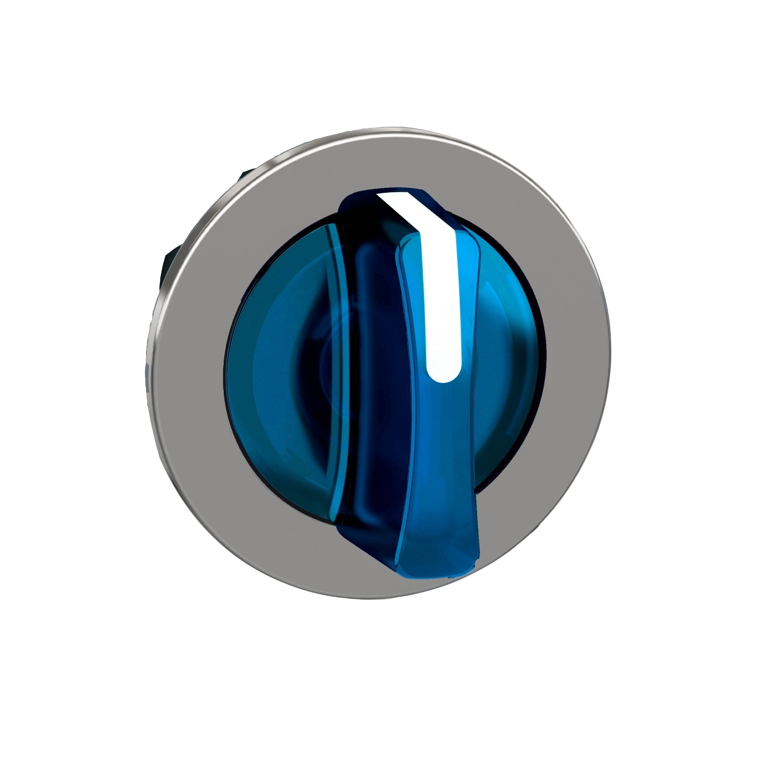 SCHNEIDER ELECTRIC - SNRZB4FK1563 Testa selettore luminoso blu filopannello 3 posizioni con ritorno al centro- per LED universale- Ø30