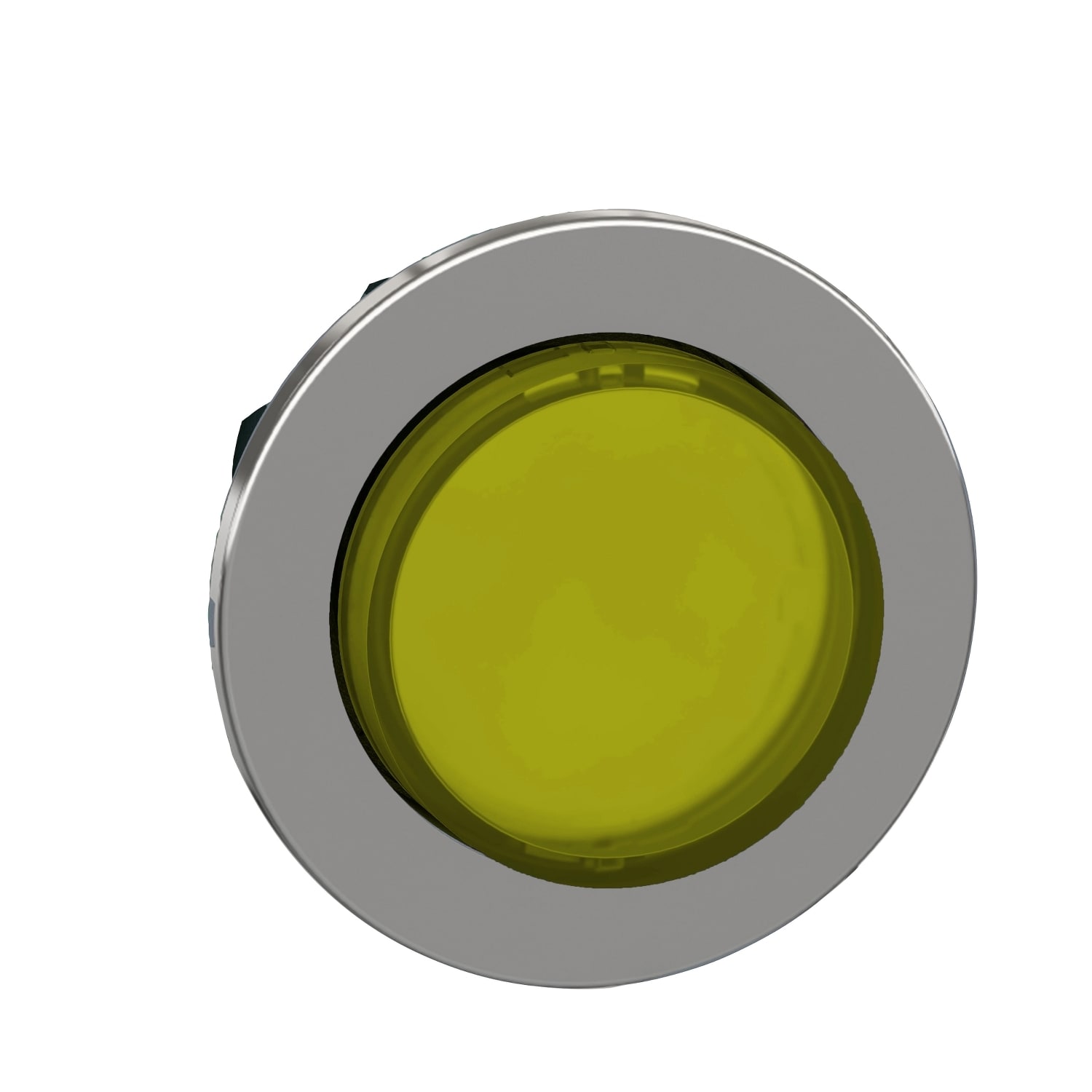 SCHNEIDER ELECTRIC - SNRZB4FW183 TESTA PULS. LUMINOSO GIALLO FILOPANNELLO