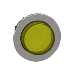 SCHNEIDER ELECTRIC - SNRZB4FW183 TESTA PULS. LUMINOSO GIALLO FILOPANNELLO