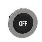 SCHNEIDER ELECTRIC - SNRZB4FA235 TESTA PULSANTE NERO OFF FILOPANNELLO
