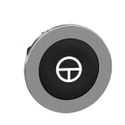 SCHNEIDER ELECTRIC - SNRZB4FA245 TESTA PULSANTE NERO T FILOPANNELLO