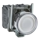 SCHNEIDER ELECTRIC - SNRXB4BW31G5 Pulsante luminoso bianco Ø22 - filoghiera ad impulso - 120V - 1NO+1NC- LED universale
