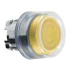 SCHNEIDER ELECTRIC - SNRZB4BP5 Testa pulsante Ø22 - sporgente—gialla - (silicone trasparente)