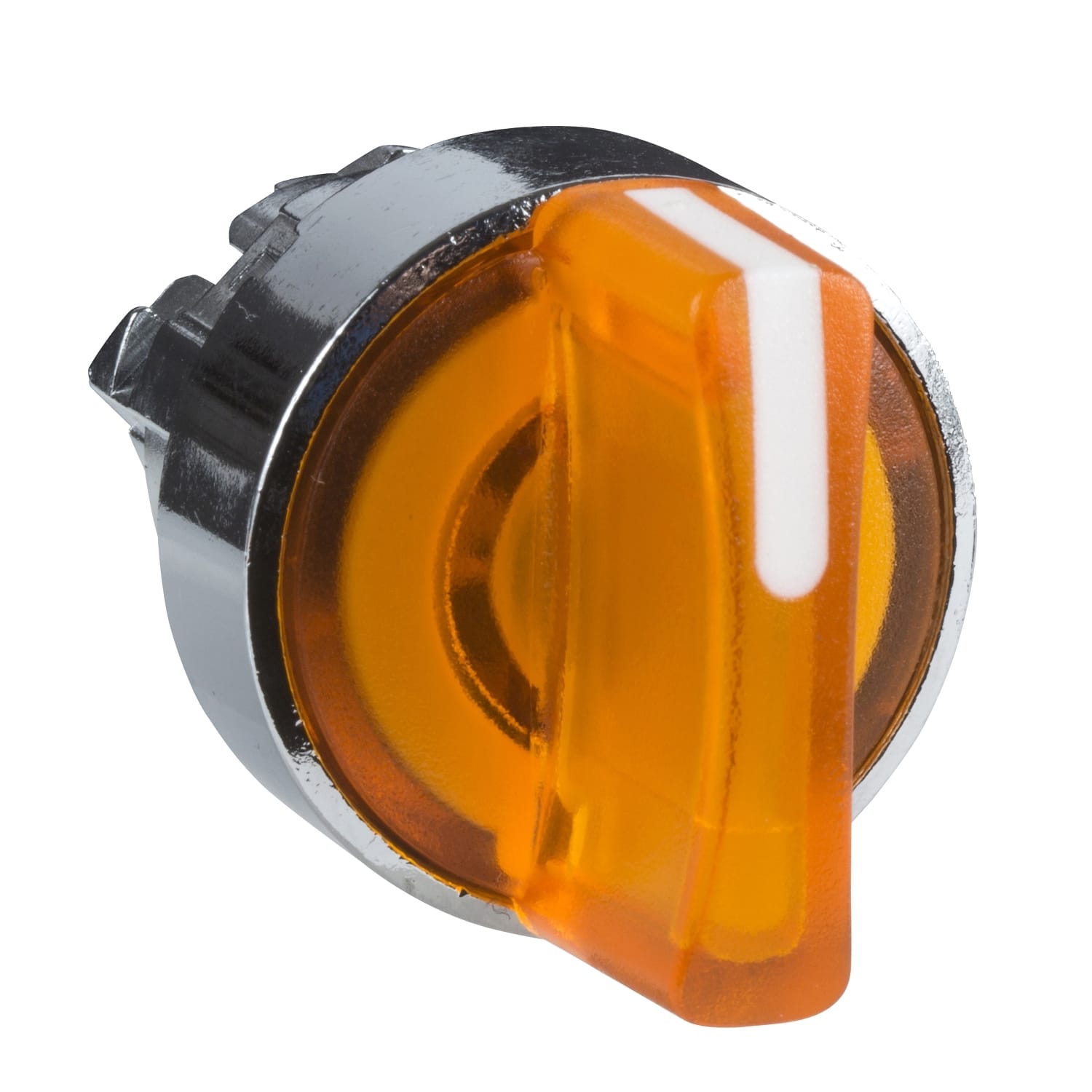 SCHNEIDER ELECTRIC - SNRZB4BK1453 Testa selettore luminoso - 2 posiz. Ø22 - giallo- per LED universale