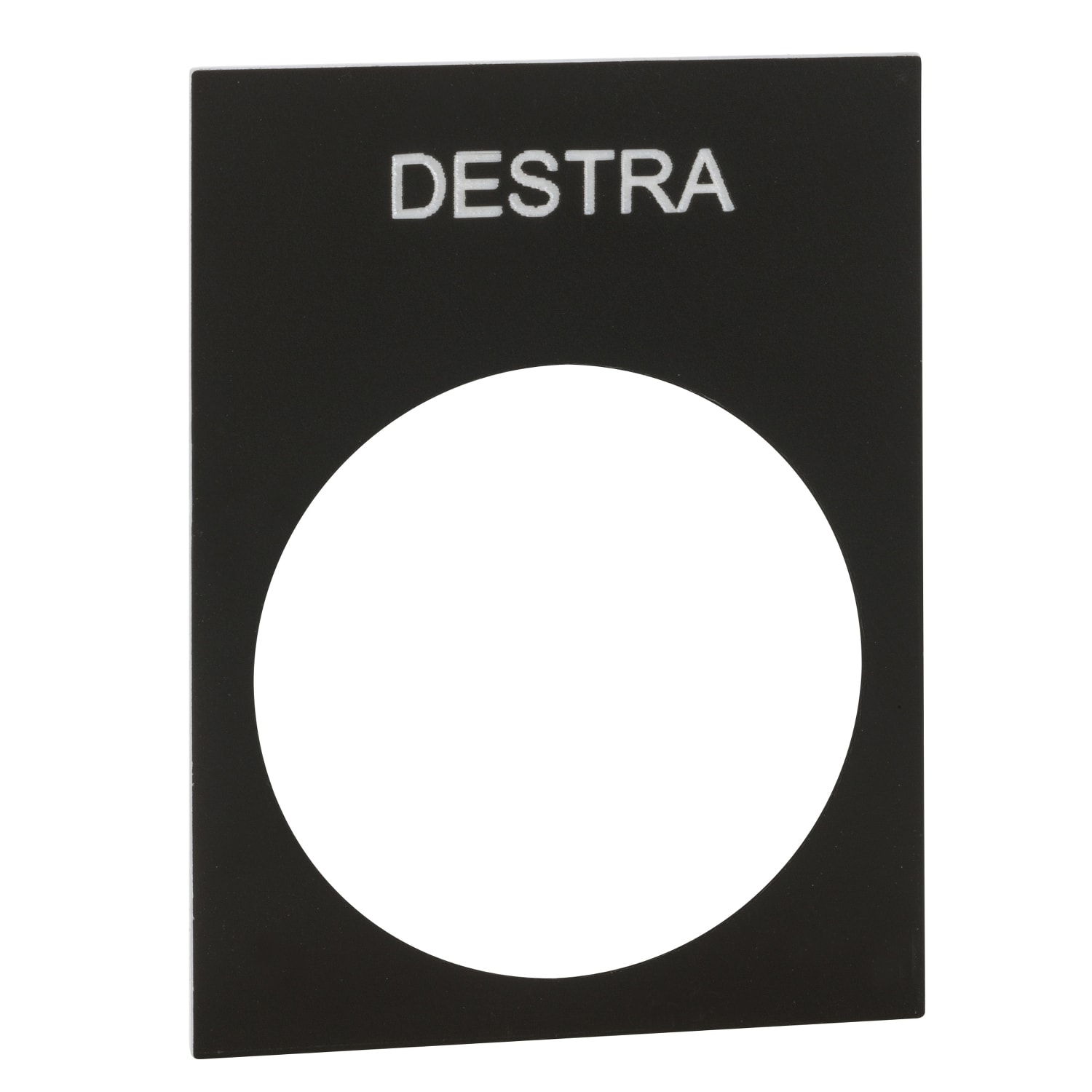 SCHNEIDER ELECTRIC - SNRZB2BY2609 TARGHETTA DESTRA