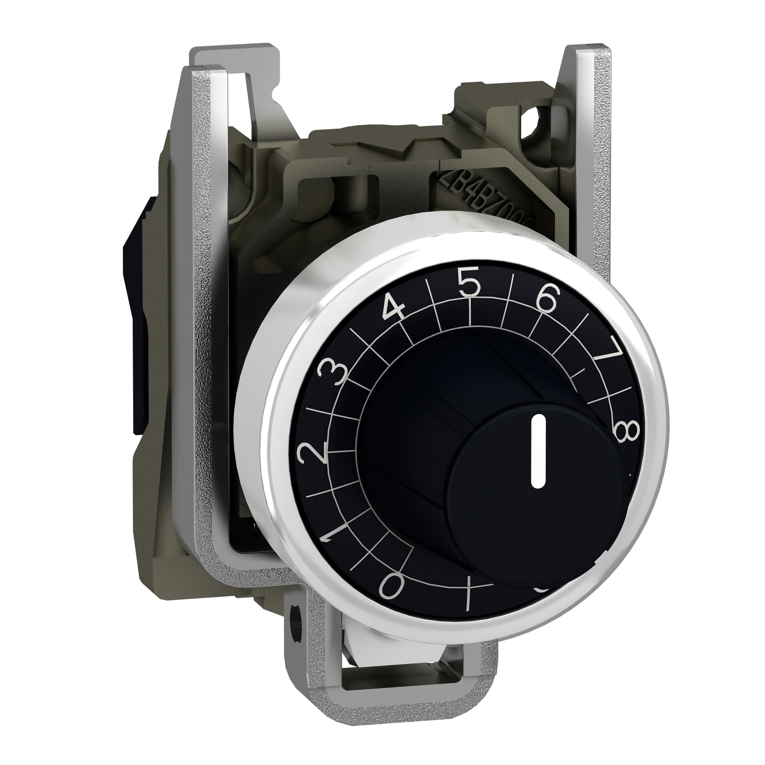 SCHNEIDER ELECTRIC - SNRZB4BD922 Testa per potenziometro Ø22 - nero - per asse 6.35 mm