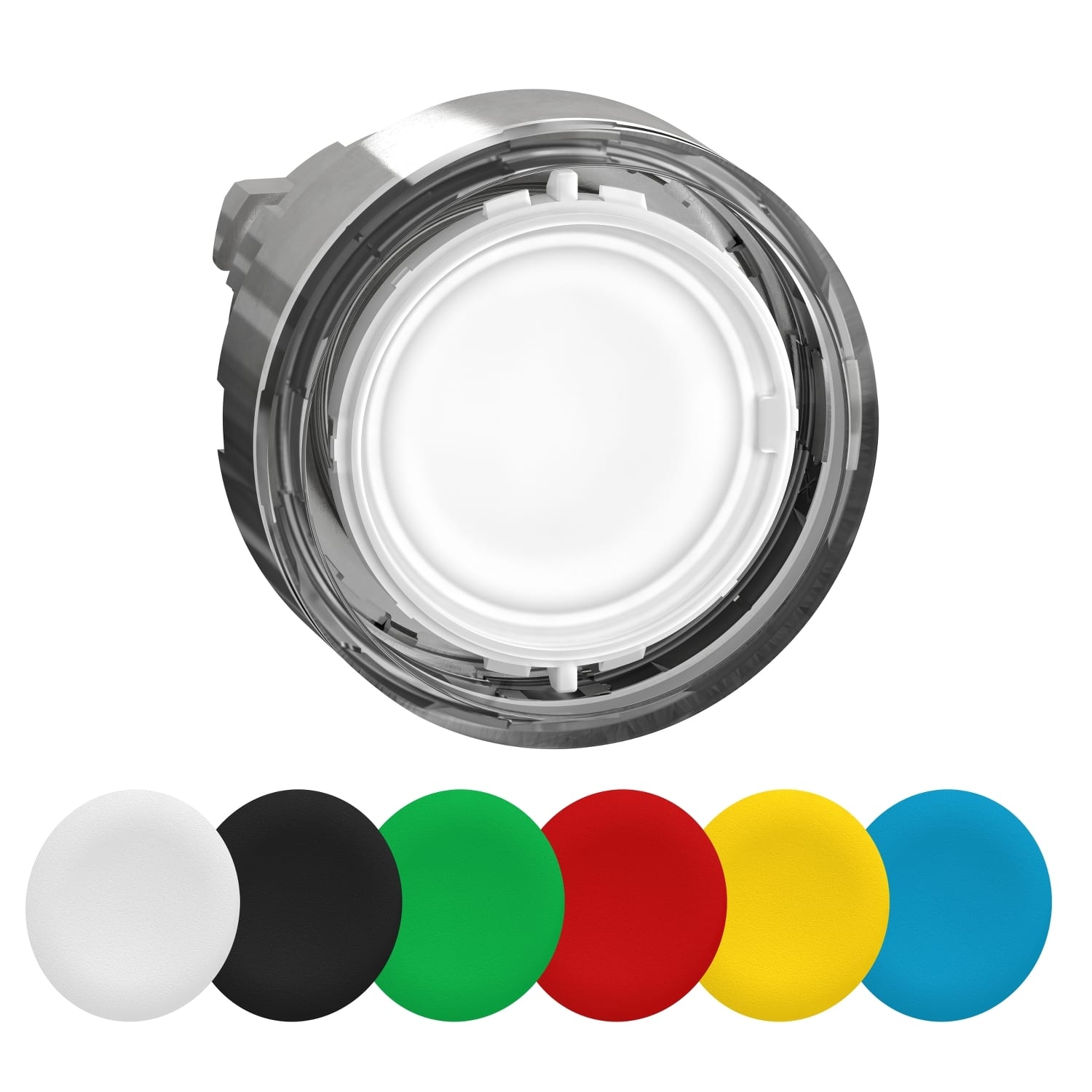 SCHNEIDER ELECTRIC - SNRZB4BA98 TESTA PULSANTE LUMINOSO 6 CAPSULE