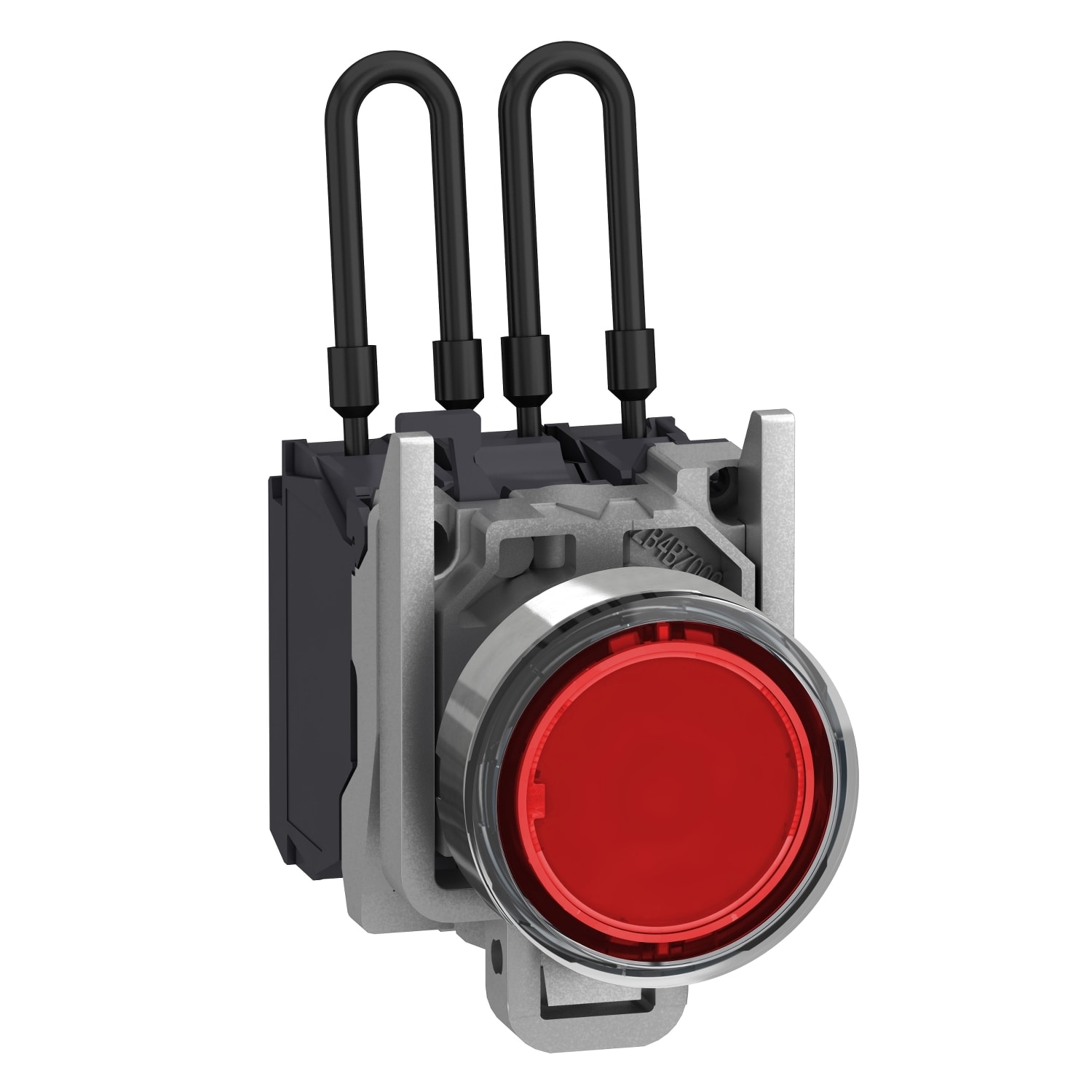 SCHNEIDER ELECTRIC - SNRXB4BW24B5 Pulsante di test lampada spia rossa 24V - LED universale- Ø22
