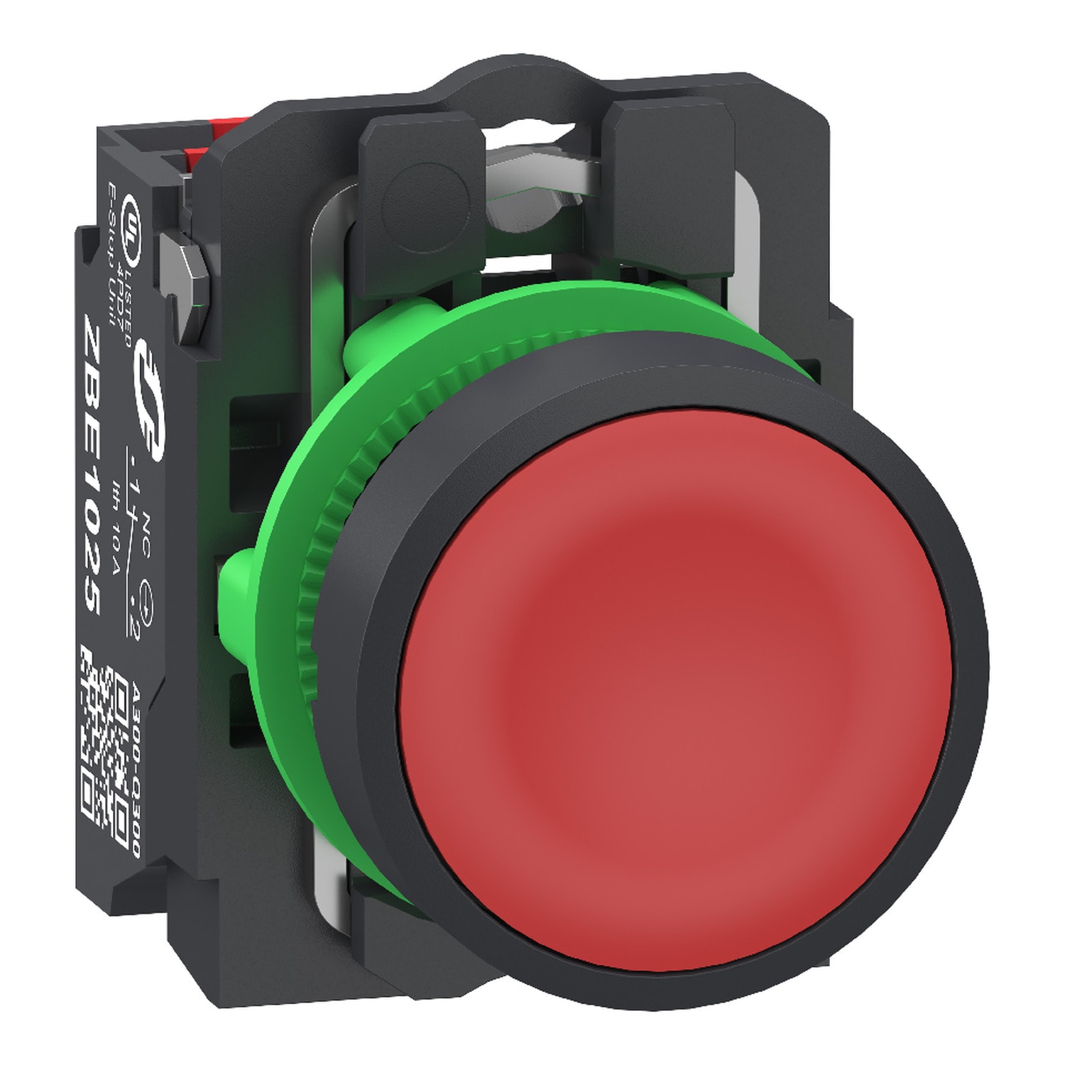 SCHNEIDER ELECTRIC - SNRXB5AA425 Pulsante rosso 1NC push-in