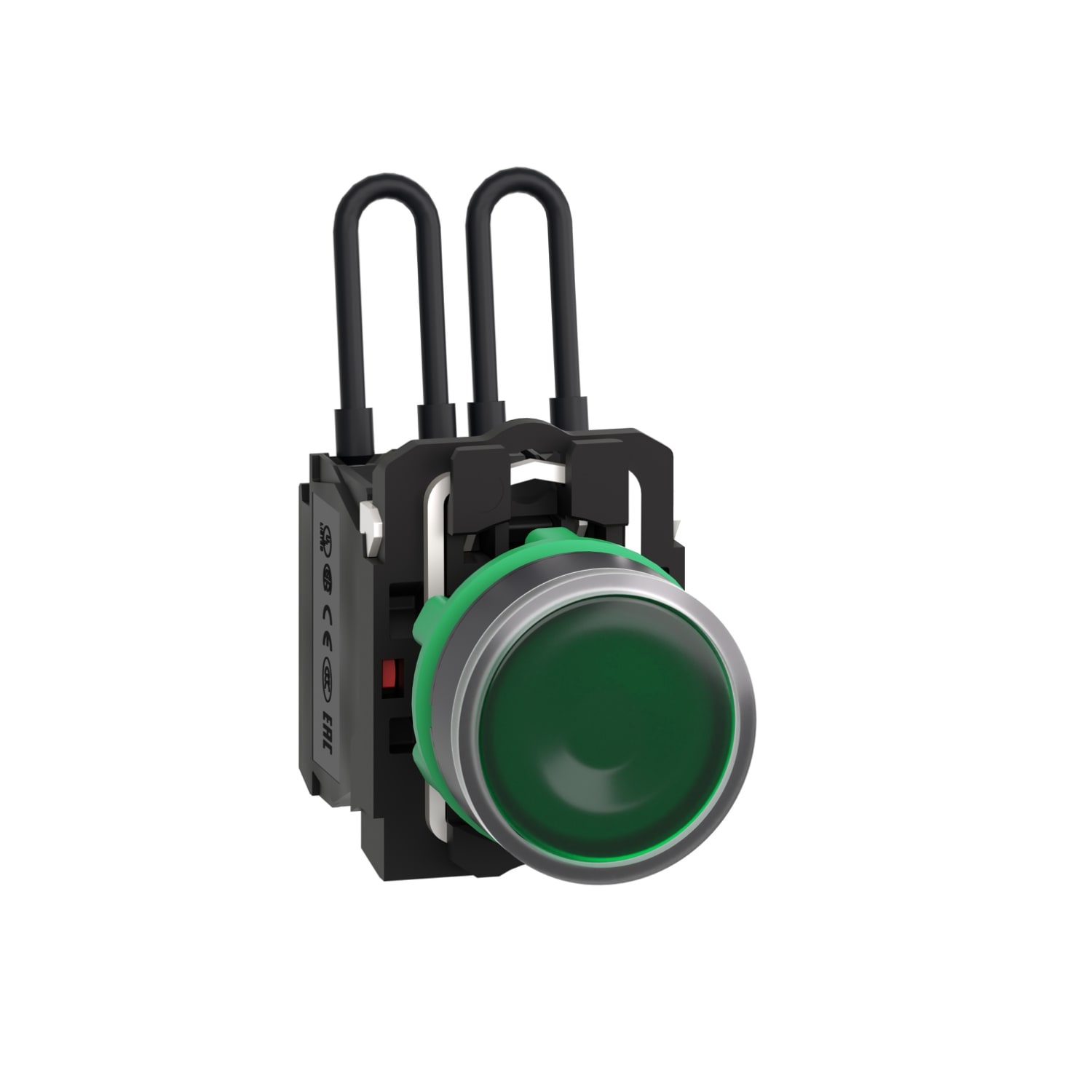 SCHNEIDER ELECTRIC - SNRXB5AW23B5 PULSANTE TEST LAMP.SPIA VERDE 24V