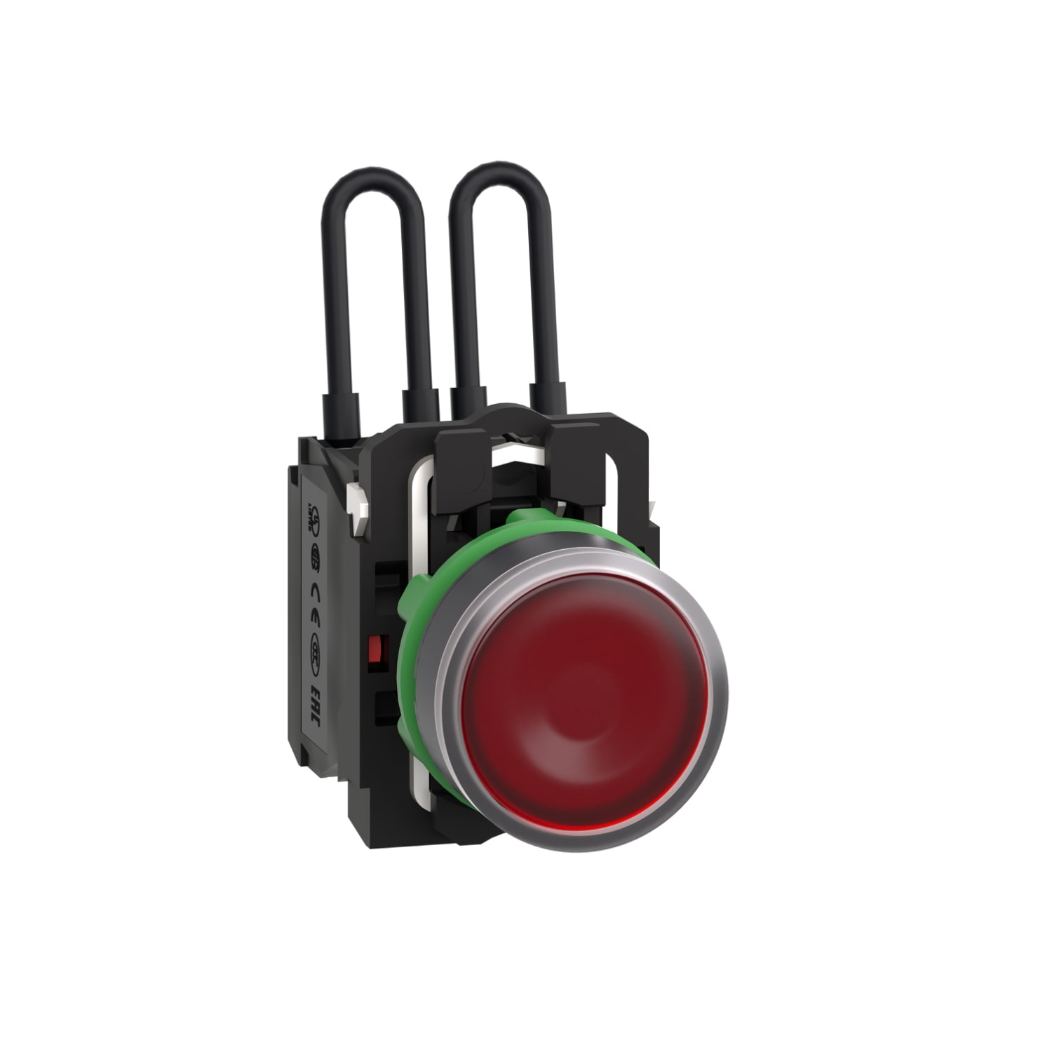 SCHNEIDER ELECTRIC - SNRXB5AW24G5 Pulsante di test lampada spia rossa 110 120V- Ø22
