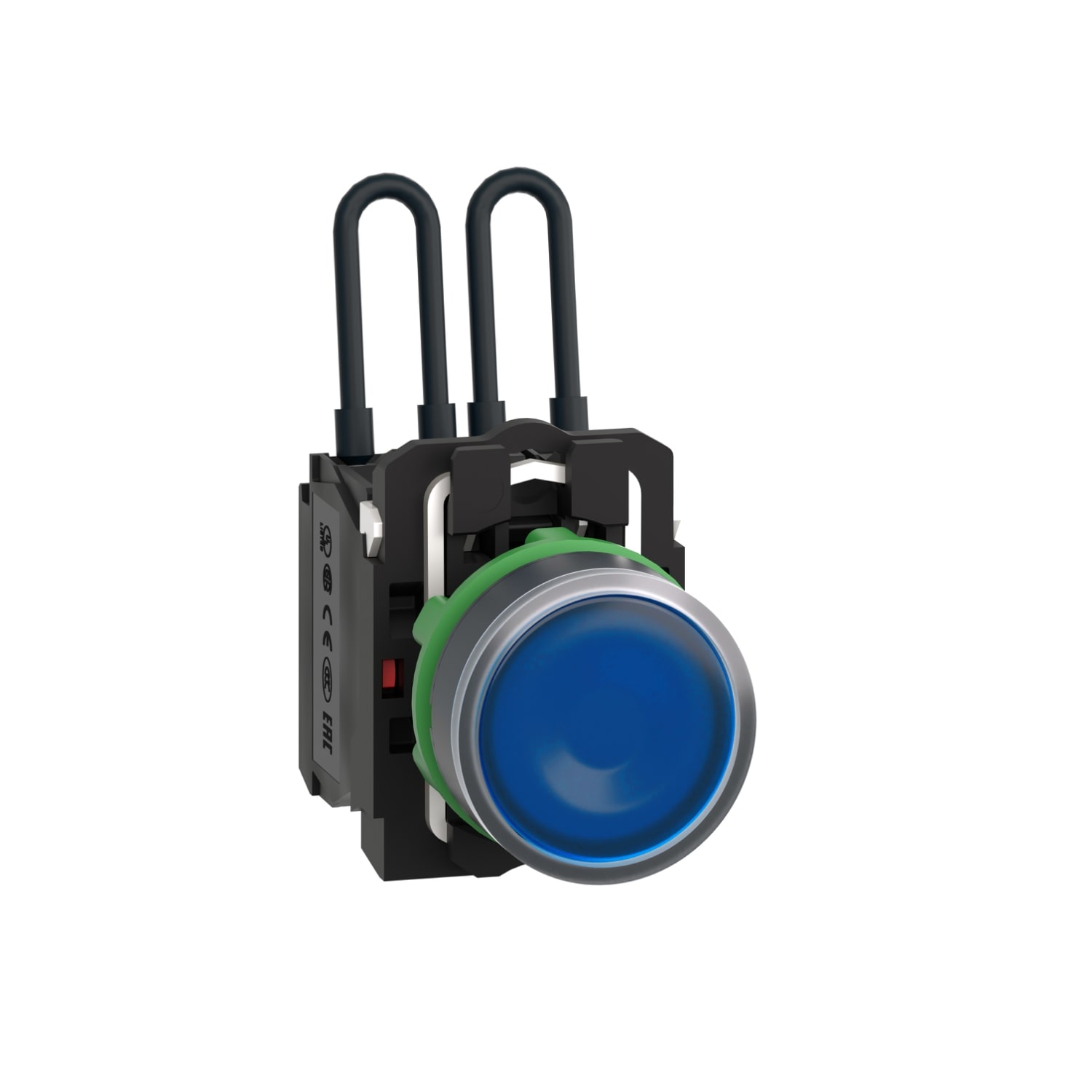 SCHNEIDER ELECTRIC - SNRXB5AW26B5 PULSANTE TEST LAMP.SPIA BLU 24V